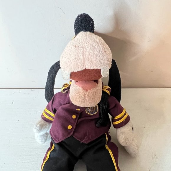Vintage Goofy Plushy Tower of Terror Bell Hop Bean Bag Goofy Plush Walt Disney - Picture 2 of 6